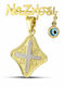 Themelidis Jewels Kinder Sicherheitsnadel aus Gold 9K mit Konstantinato