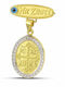 Themelidis Jewels Kinder Sicherheitsnadel aus Gold 9K mit Konstantinato
