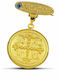 Themelidis Jewels Kinder Sicherheitsnadel aus Gold 9K mit Konstantinato