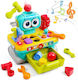 Hola Toys Hammer Toy Workbench with Music, Light, and Sounds