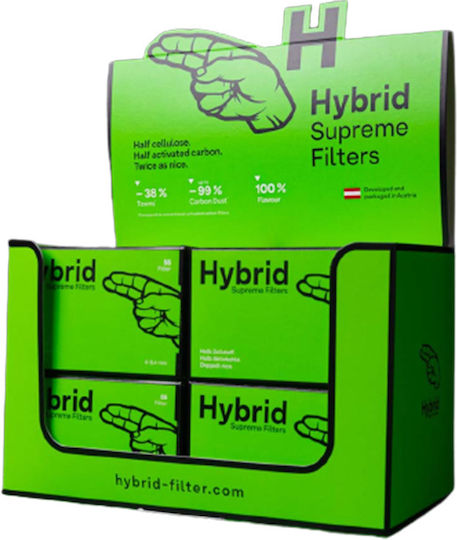 Hybrid Filters Филтърни Накрайници Активен въглен 6.4мм 55x8бр