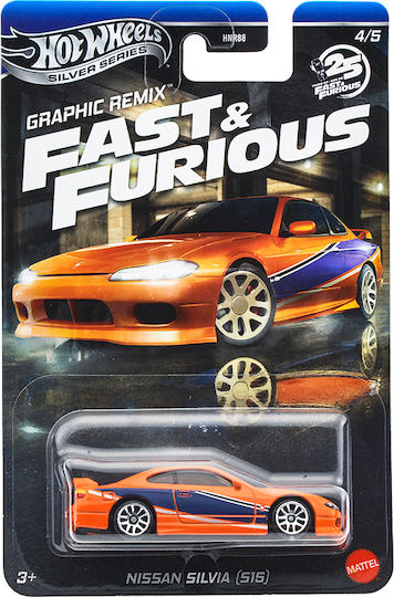 Hot Wheels Mașinuță 1:64 Rapid și Furios pentru 3+ Ani