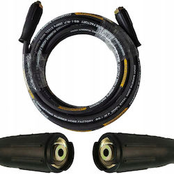 Steelhose Black Pro 10m Steel Hose Karcher Hd Hds Pressure Washer M22 X M22 Up To 250 Bar Black 155°c High Pressure Steelhose Black Pro 10m Steel Hose Karcher Hd Hds Pressure Washer M22 X M22 Up To 250 Bar Black 155°c High Pressure