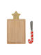 Ladelle Set Christmas Platters Wooden L19xW11cm. 2pcs