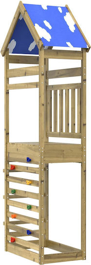 vidaXL Turn de lemn 52.5x85x265cm. Maro