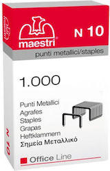 Σύρματα Συρραφής Roma Maestri No10 Κουτί 1000 Τμχ