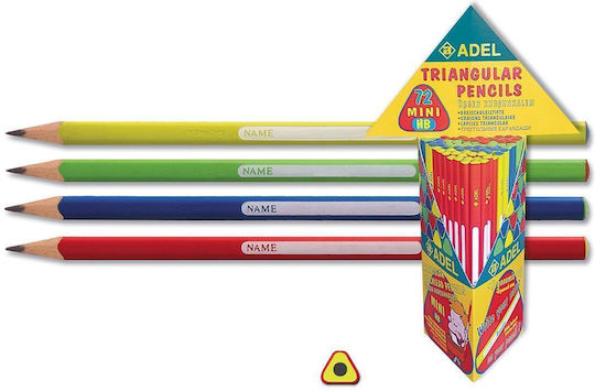 Adel Bleistift Dreieck Cocktail 4 Farben Pack72