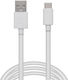 Data Cable Usb Type-c White 1 M