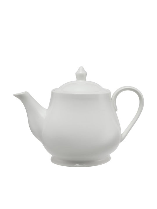 Maxwell & Williams Teekanne Porzellan Weiß 1000ml