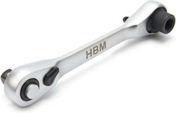 HBM Machines Διπλή Καστάνια με Καρέ 1/4" HBM Machines Διπλή Καστάνια με Καρέ 1/4"