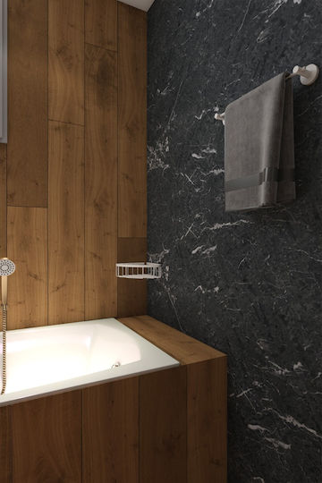 Piccadilly Wall-mounted Sponge Holder White