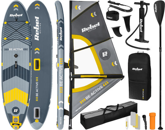 Trizand Rebel Active Aufblasbar SUP Board mit Länge 3.05m Gray