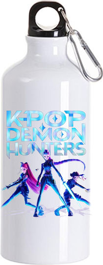 Παγούρι Kpop Demon Hunters 600ml Λευκό