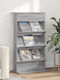 vidaXL Zeitschriftenständer Gray 70x41x126cm 1Stück
