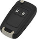 Car Key Case Compatible Opel Chevrolet Vauxhall 2 Buttons