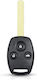 Car Key Cover Case Compatible Honda Accord Civic CR-V Fit Pilot 3 Buttons