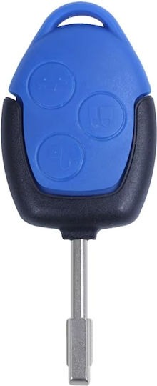 Car Key Case Ford 3 Buttons Compatible Transit Transit Connect Tourneo Mondeo