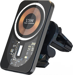 Erbord Suport Auto Pentru Telefon Mobil Cu Încărcare Wireless MagSafe Negru Erbord Suport Auto Pentru Telefon Mobil Cu Încărcare Wireless MagSafe Negru