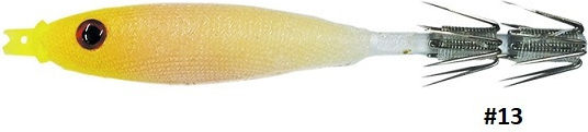 Oceanic Tintenfisch-Jigs Leuchtend 7.5cm/5.2gr 13 Set 2Stück