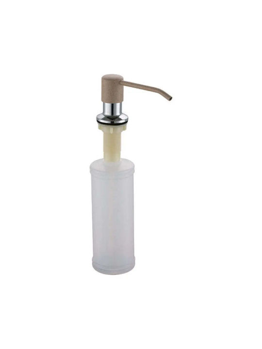 Inter Ceramic Εντοιχιζόμενο Dispenser Κουζίνας Πλαστικό Μπεζ 200ml