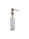 Inter Ceramic Εντοιχιζόμενο Dispenser Κουζίνας Πλαστικό Μπεζ 200ml