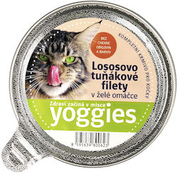Υγρή Τροφή Γάτας Σολομό Τόνο Yoggies 85 G Υγρή Τροφή Γάτας Σολομό Τόνο Yoggies 85 G