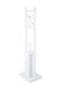 Inter Ceramic Metallic Toilet Brush White