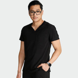 Cherokee Medizinische Bluse Schwarz