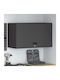 Wall Mounted Living Room Cabinet Made of Black Metal 90x40x53cm