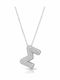 Rebekka Necklace Monogram from Gold Plated Steel