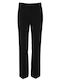 Eucalipto Women's Fabric Trousers Black