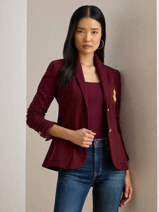 Ralph Lauren Damen Blazer Terracotta