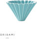 Καφετιέρα Ζεστής Εκχύλισης Origami Dripper M – Κεραμική Τιρκουάζ 2–4 Φλιτζάνια