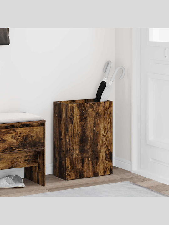 vidaXL Ομπρελοθήκη Ξύλινη Καφέ 40x20x55.5cm
