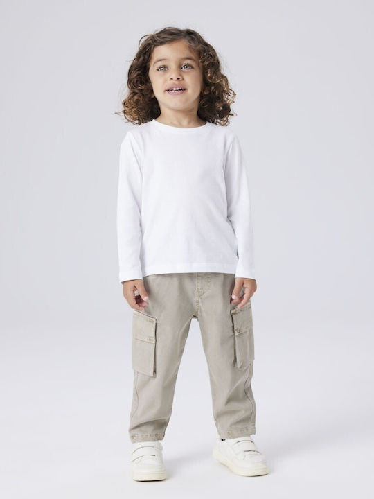 Name It Pantaloni Cargo pentru Copii Gri