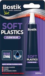 Bostik Liquid Glue Soft Plastics 20ml Transparent