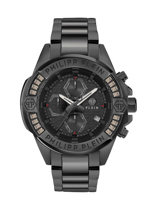 Philipp Plein Skull Men's Watch Chronograph Bat...
