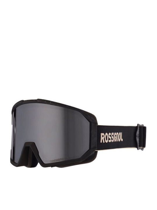 Rossignol Ski- & Snowboardbrille Erwachsene Schwarz mit Linse in Schwarz Farbe