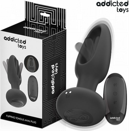 Addicted Toys Πρωκτική Σφήνα με Δυνατότητα Ασύρματης Λειτουργίας και Δόνηση
