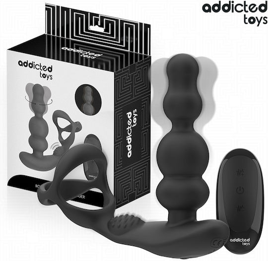 Addicted Toys Πρωκτικός Δονητής με Δυνατότητα Ασύρματης Λειτουργίας