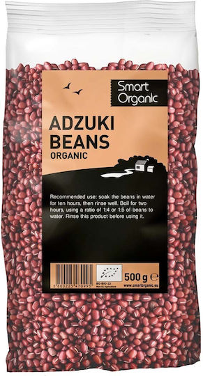 Organic Azuki Beans 500g Smart Organic