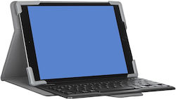 Flip Cover με Πληκτρολόγιο στα Γερμανικά Μαύρη (Universal 9-10.5")
