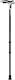 Orthia 05.10.097 Ergonomic Adjustable Walking Stick White