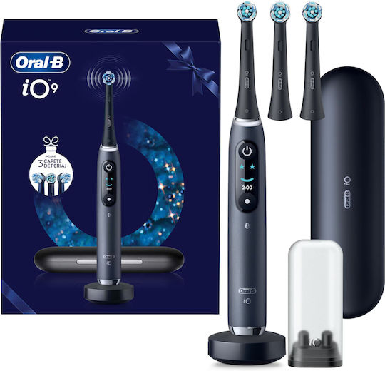 Oral-B Smart Ηλεκτρική Οδοντόβουρτσα με Αισθητήρα Πίεσης και Θήκη Ταξιδίου Μαύρη