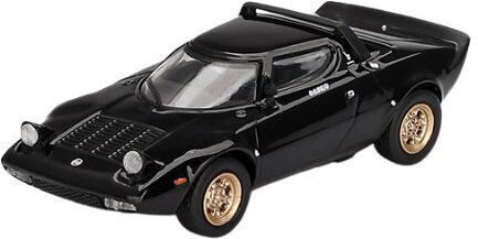 Model Static Mașină Lancia Stratos HF Stradale Negru 1973 Scara 1:64