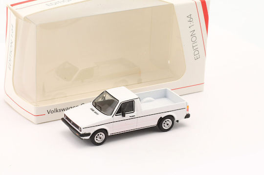 Macheta Auto Volkswagen Vw Caddy Pick-up Alb 1:64 Schuco