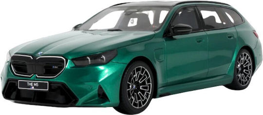 Machetă Mașină Bmw M5 Touring Isle Man Verde 2024 1:18 Gt Spirit Gt509