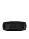 Espiel Wavy Plate Desert Rectangular made of Melamine Matte Black 21x8.5cm