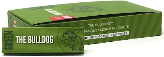 The Bulldog Amsterdam Green Листчета за свиване на цигари 1+1/4 50 листове 25бр