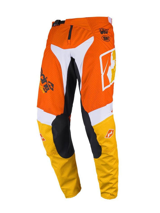 Kenny MX Force Pantaloni De Călărie Pentru Bărbați Vara Portocaliu Prafuit Kenny MX Force Pantaloni De Călărie Pentru Bărbați Vara Portocaliu Prafuit